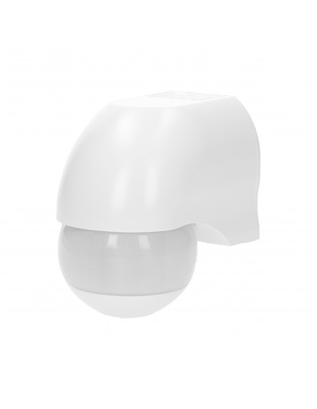 Czujnik ruchu 180st., regulacja pionowa i pozioma, IP44, 1200W, biały