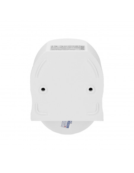 Czujnik ruchu 180st., regulacja pionowa i pozioma, IP44, 1200W, biały