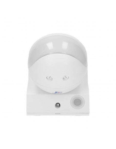 Czujnik ruchu 180st., regulacja pionowa i pozioma, IP44, 1200W, biały