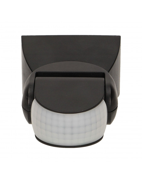 Czujnik ruchu 180st., regulacja pionowa i pozioma,  IP65, 1200W, czarny