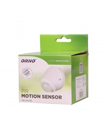 Czujnik ruchu 360/180st,  IP65, 800W, biały