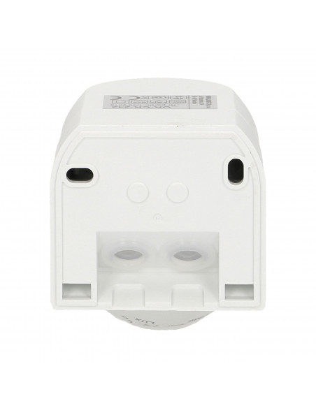 Czujnik ruchu 180st. IP44, 800W, mini, biały