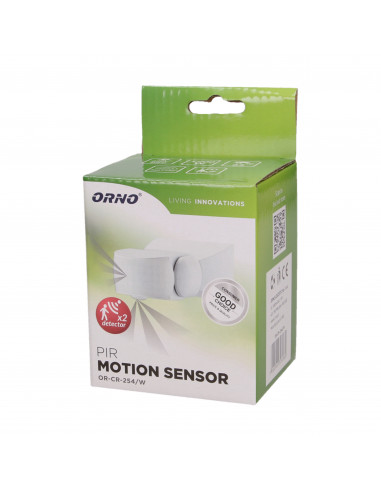 Czujnik ruchu 360/180st. 2 sensory,...