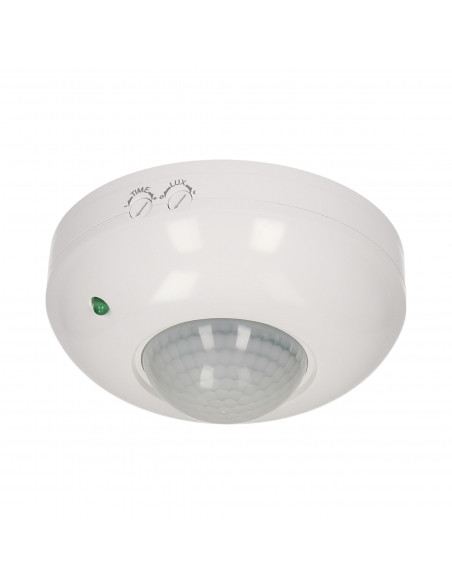 Czujnik ruchu 360st. IP20, 1200W, biały