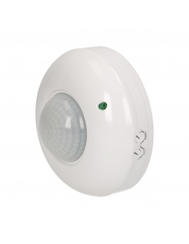Czujnik ruchu 360st. IP20, 1200W, biały