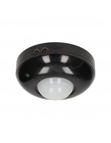 Czujnik ruchu 360st. IP20, 1200W, czarny