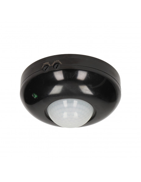 Czujnik ruchu 360st. IP20, 1200W, czarny