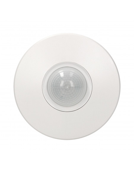 Czujnik ruchu 360 st. IP20, 2000W, 3 sensory, regulacja zasięgu Ø3m-20m, biały
