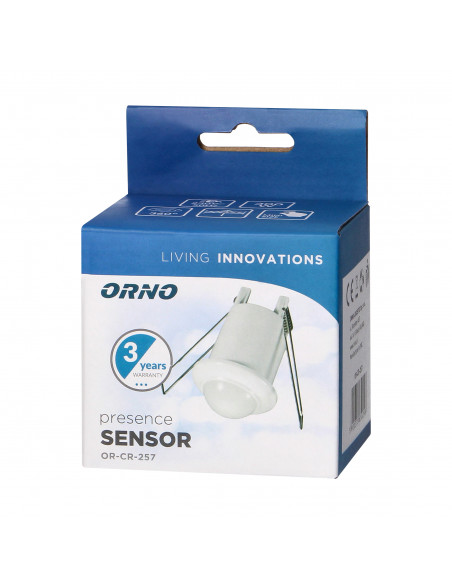 Czujnik ruchu i obecności 360st. IP20, 300W, do sufitów podwieszanych, mini