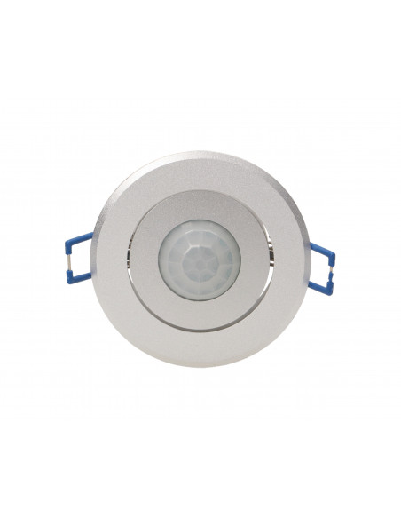 Czujnik ruchu 360st. IP20, 1200W, aluminium, do sufitów podwieszanych, regulacja położenia sensora