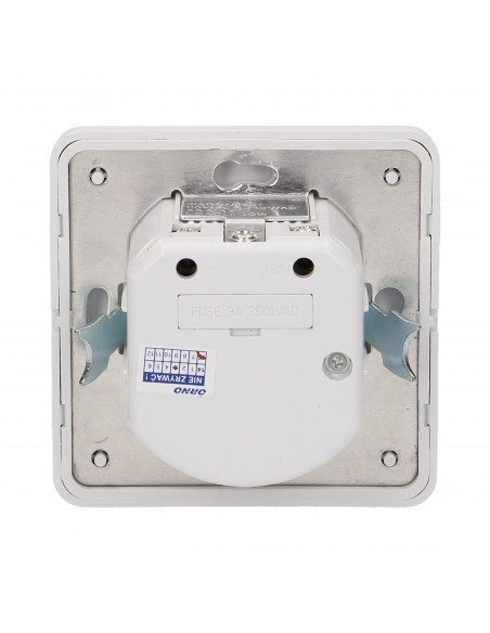 Czujnik ruchu i dźwięku 160 st. IP20, do puszki, 500W, min. obciążenie 40W