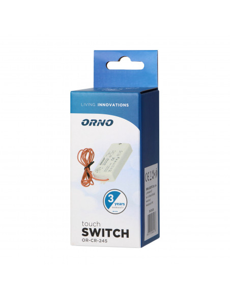 Włącznik dotykowy, IP20, 500W