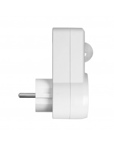 Gniazdkowy czujnik ruchu 120°, IP20,...