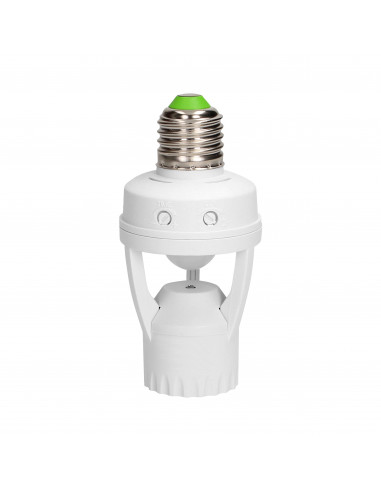 Gniazdo żarówki z czujnikiem ruchu,...