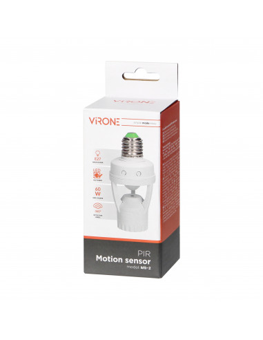 Gniazdo żarówki z czujnikiem ruchu,...