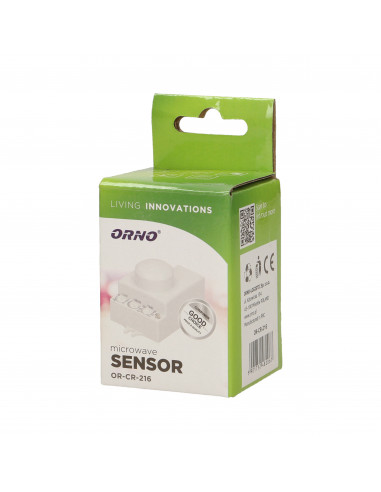 Mikrofalowy czujnik ruchu, mini,...
