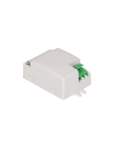 Mikrofalowy czujnik ruchu mini , 360/180st. z regulacją zworkową, IP20, 1200W