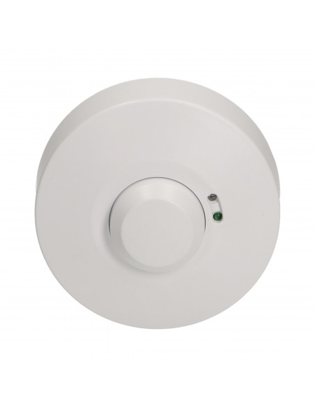 Mikrofalowy czujnik ruchu z osłoną, 360st. IP20, 1200W, natynkowy