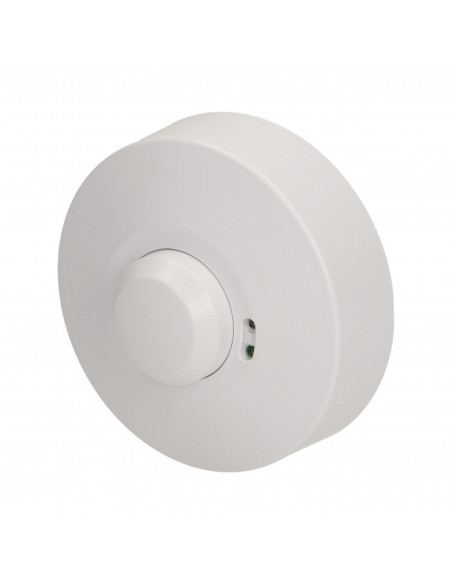 Mikrofalowy czujnik ruchu z osłoną, 360st. IP20, 1200W, natynkowy