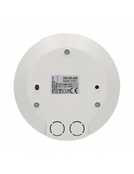 Mikrofalowy czujnik ruchu, 360st. IP20, 2000W, ultra płaski - 2,5cm