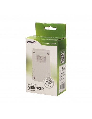 Czujnik zmierzchowy, IP44, 1200W