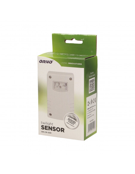 Czujnik zmierzchowy, IP44, 1200W