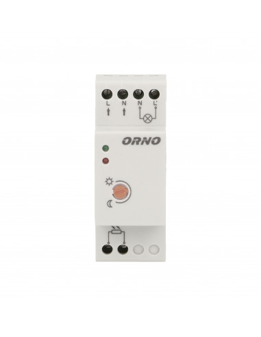 Czujnik zmierzchowy na szynę DIN z...