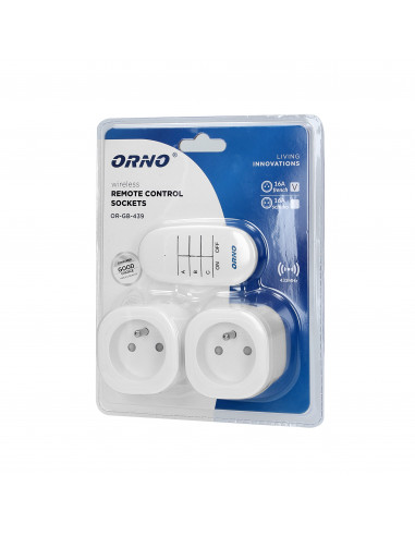 Zestaw bezprzewodowych mini gniazd...