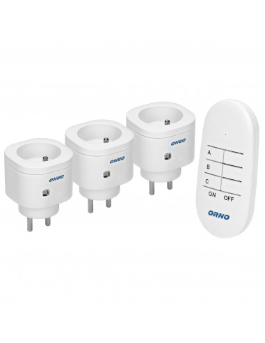 Zestaw bezprzewodowych mini gniazd...