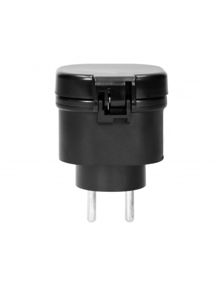 Zestaw bezprzewodowych mini gniazd sterowanych pilotem 2+1, IP44 