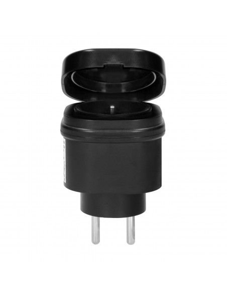 Zestaw bezprzewodowych mini gniazd sterowanych pilotem 2+1, IP44 