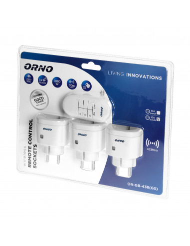 Zestaw bezprzewodowych mini gniazd...