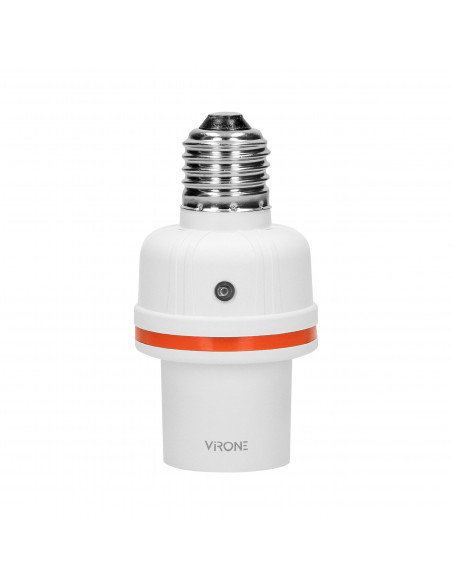 Bezprzewodowe gniazdo żarówki z gwintem E27 sterowane pilotem