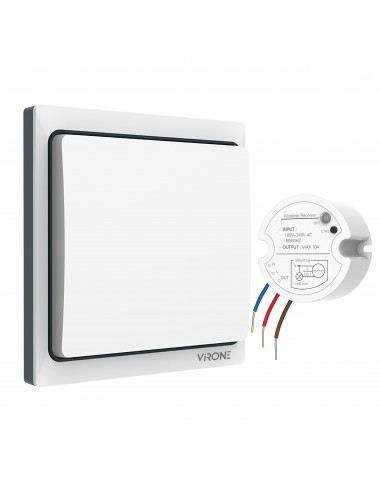 Bezprzewodowy bezbateryjny włącznik z...