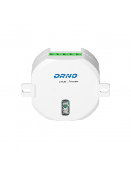  Przekaźnik roletowy ORNO Smart Home podtynkowy (dopuszkowy) sterowany bezprzewodowo, z odbiornikiem radiowym, maks. moc...