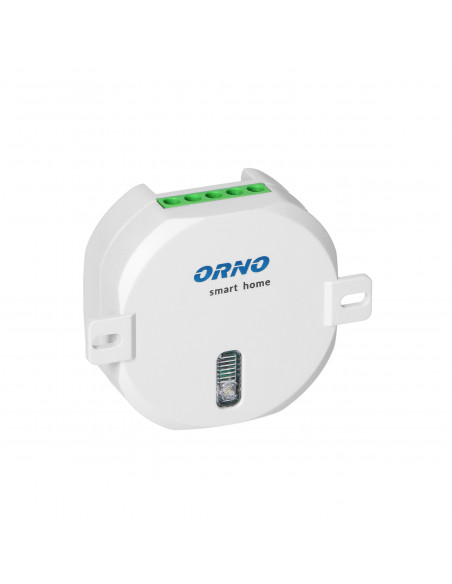  Przekaźnik roletowy ORNO Smart Home podtynkowy (dopuszkowy) sterowany bezprzewodowo, z odbiornikiem radiowym, maks. moc...