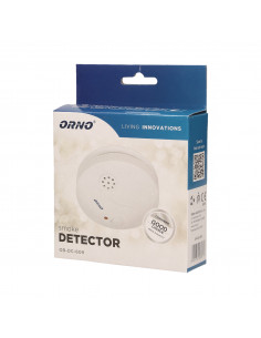 Bateryjny czujnik dymu, 9V DC 2