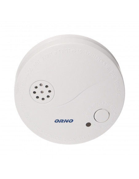 Bateryjny czujnik dymu, 9V DC