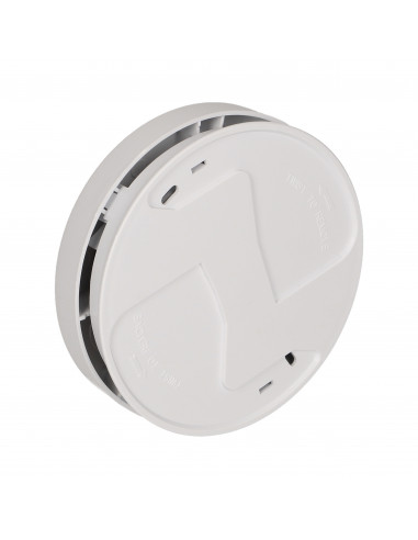 Bateryjny czujnik dymu, 9V DC