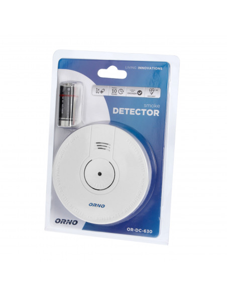 Bateryjny czujnik dymu, 9V DC, BSI