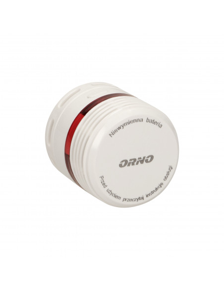 Bateryjny czujnik dymu MINI ze zintegrowaną baterią