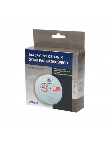 Bateryjny czujnik dymu papierosowego,...