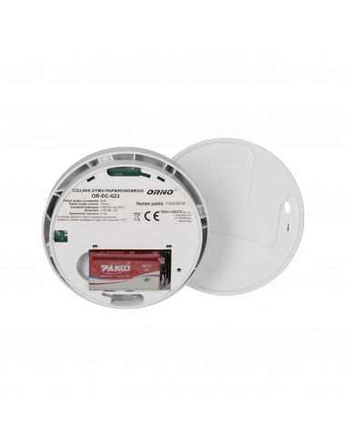 Bateryjny czujnik dymu papierosowego,...