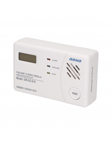 Bateryjny czujnik tlenku węgla...