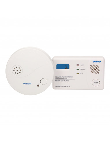 Zestaw bateryjny czujnik tlenku węgla...