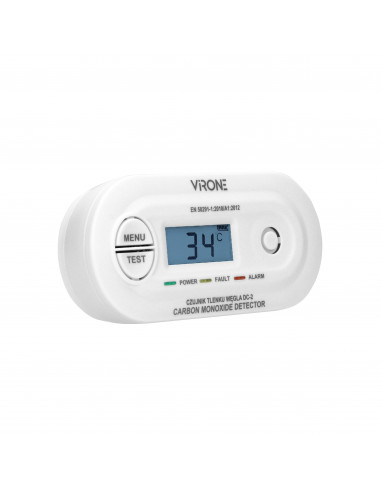 Bateryjny czujnik tlenku węgla z...