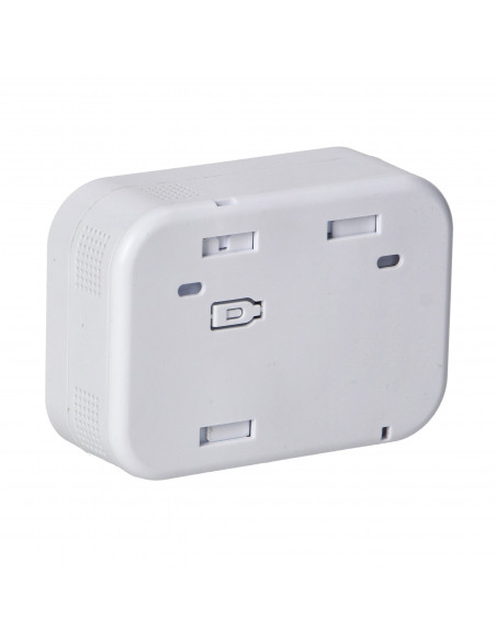 Bateryjny czujnik tlenku węgla z przyciskiem TEST, żywotność 10 lat, zgodność z normą EN 50291-1:2018