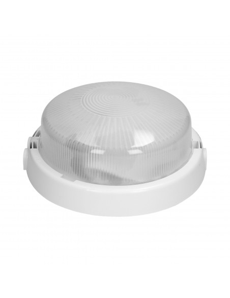 8080T/MAT-RIVA/MS, oprawa oświetleniowa z mikrofalowym czujnikiem ruchu, 100W, E27, IP44, szkło matowe, dławice