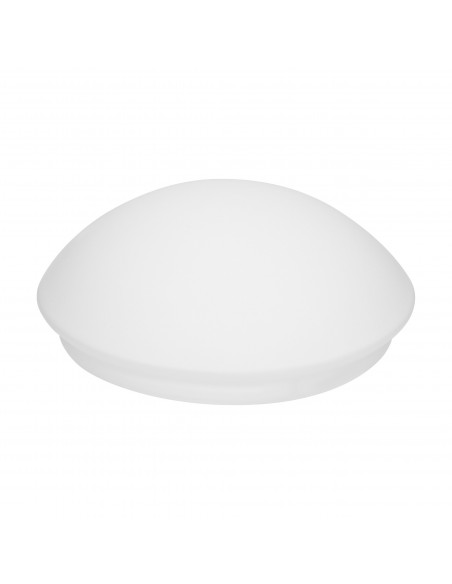 MARIN, plafon oświetleniowy z mikrofalowym czujnikiem ruchu, 60W, E27, IP20, szkło matowe