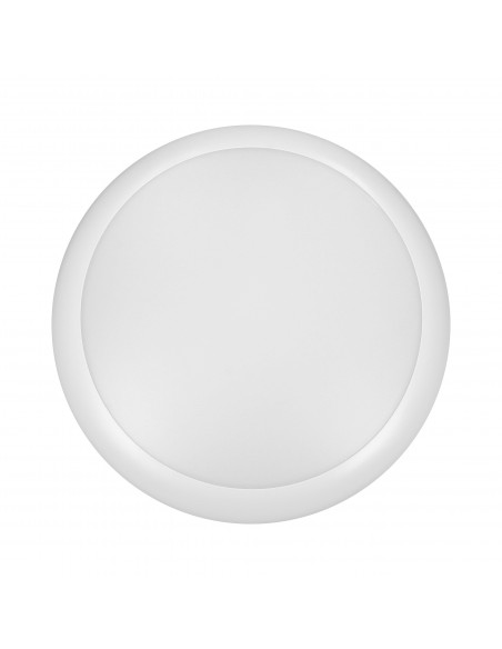 LAPIS LED 12W, plafon oświetleniowy, 800lm, IP65, 4000K, IK10, poliwęglan mleczny, biały